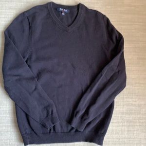 Brooks brothers v neck cotton sweater